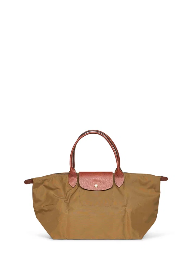 Longchamp Tote Bag — Beige Polyamide in Beige Canvas from HEWI
