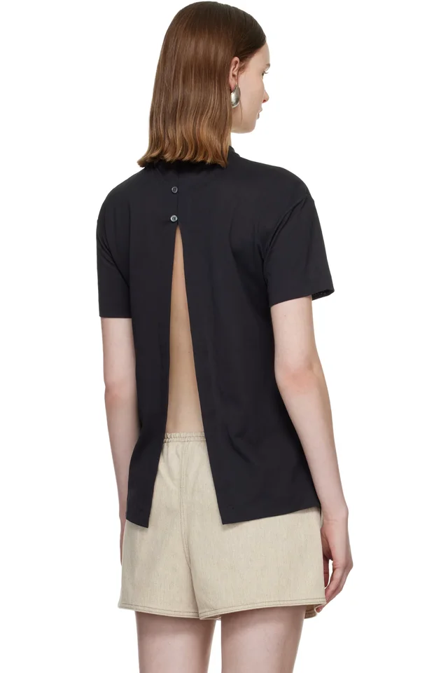 JACQUEMUS Black 'The Ventadou' Top, photo 3 of 4 from SSENSE