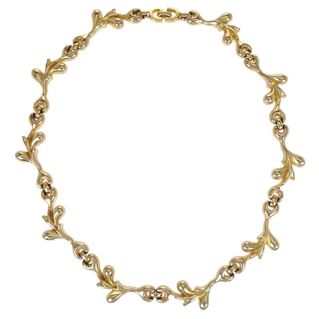 Dior Chain Necklace Gold in Gold from AMORE Vintage Tokyo