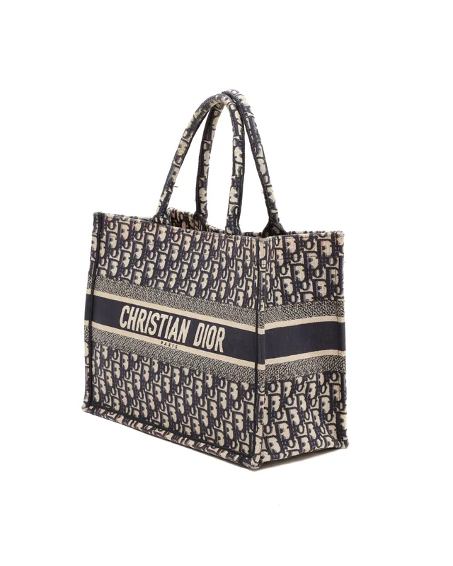 Dior Medium Oblique Book Tote Bag in Canvas from A Retro Tale, photo 2 of 9