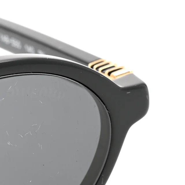 Miu Miu Acetate Oval Regard Sunglasses SMU04Z Black in Black from FASHIONPHILE, photo 8 of 10