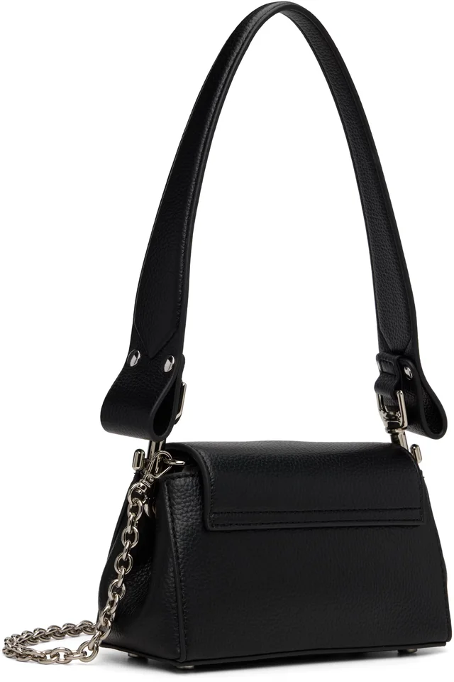Vivienne Westwood Black Hazel Small Handbag, photo 3 of 4 from SSENSE