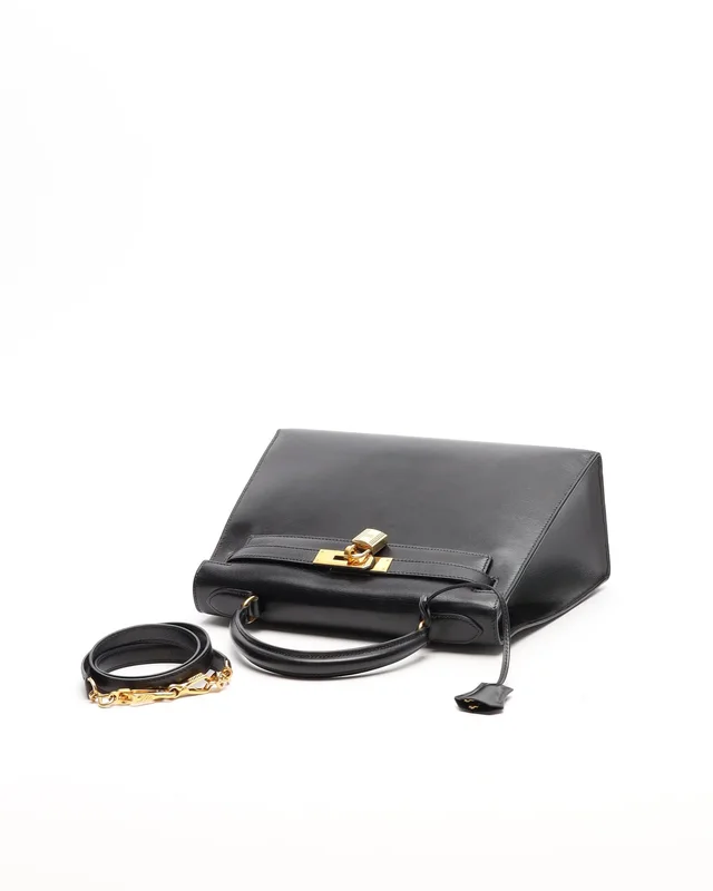 Hermès Kelly 28 Box Sellier Bag in Calfskin from A Retro Tale, photo 5 of 12