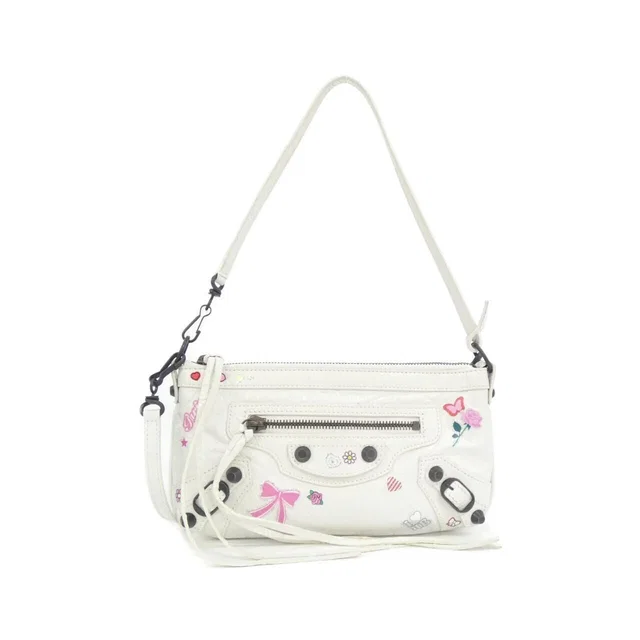 Balenciaga Le City Shoulder Pouch in Leather from The Reluxe