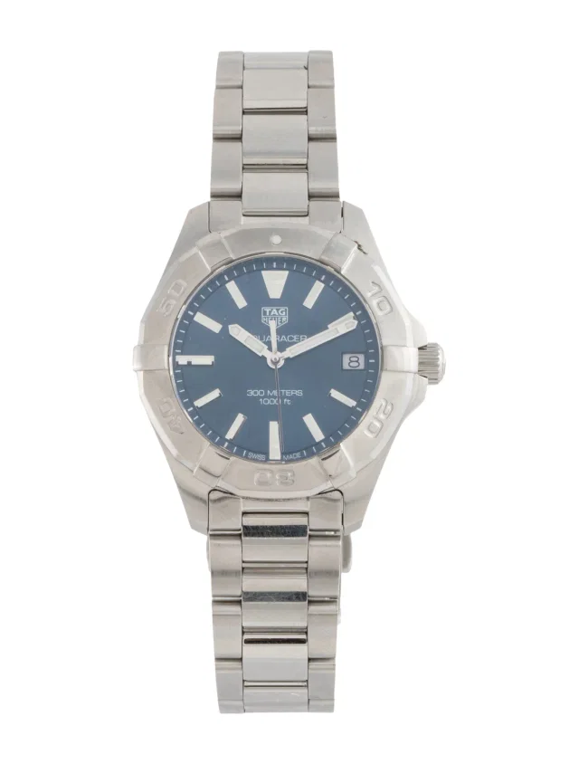 TAG Heuer Aquaracer Watch, 33mm in multicolor from The RealReal