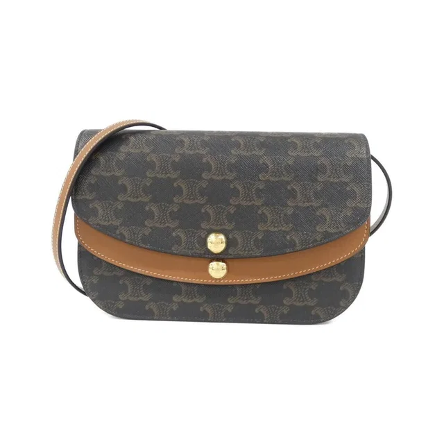 Celine Duo Wallet On Strap Pochette in Canvas from The Reluxe