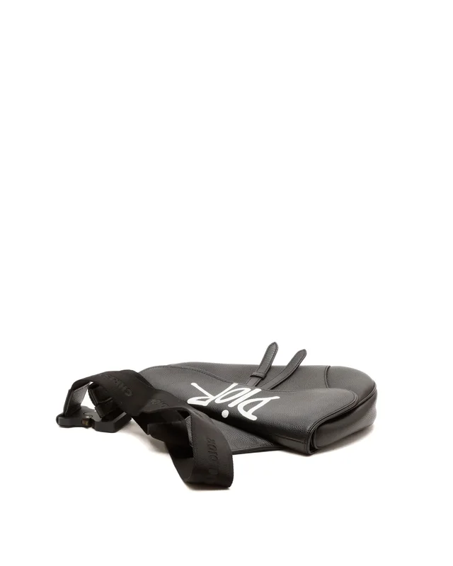 Dior Stussy Saddle Bag in Caviar leather from A Retro Tale, photo 4 of 7