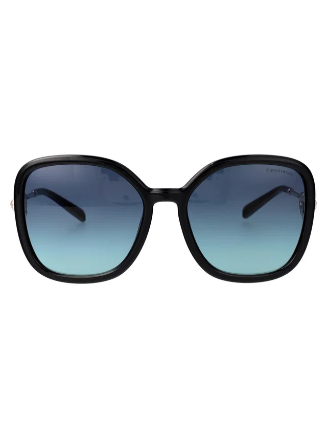 Tiffany & Co. 0tf4202u Gradient Lens Sunglasses — Black Injected in Black from HEWI