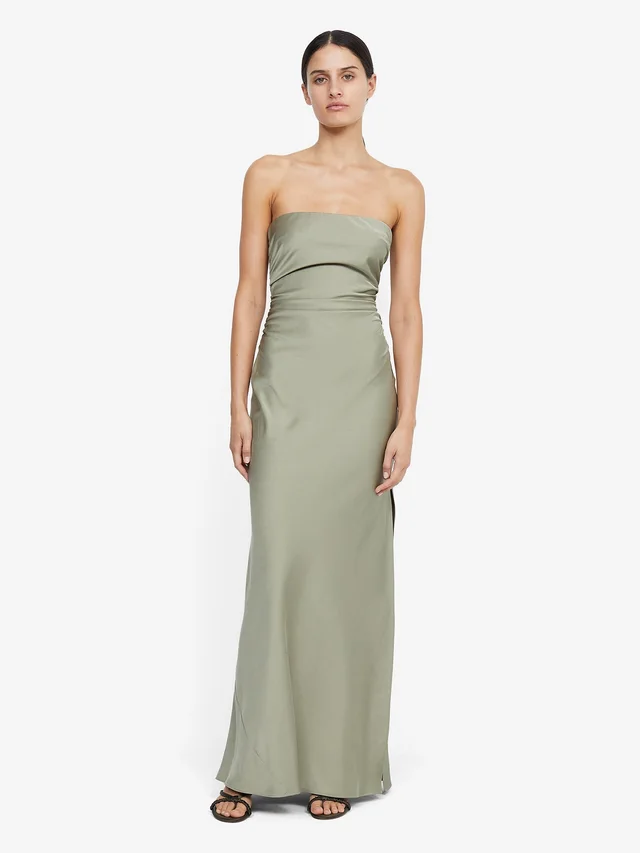 Bec&Bridge ETERNITY STRAPLESS MAXI DRESS - SAGE in Green from BEC + BRIDGE, photo 1 of 1