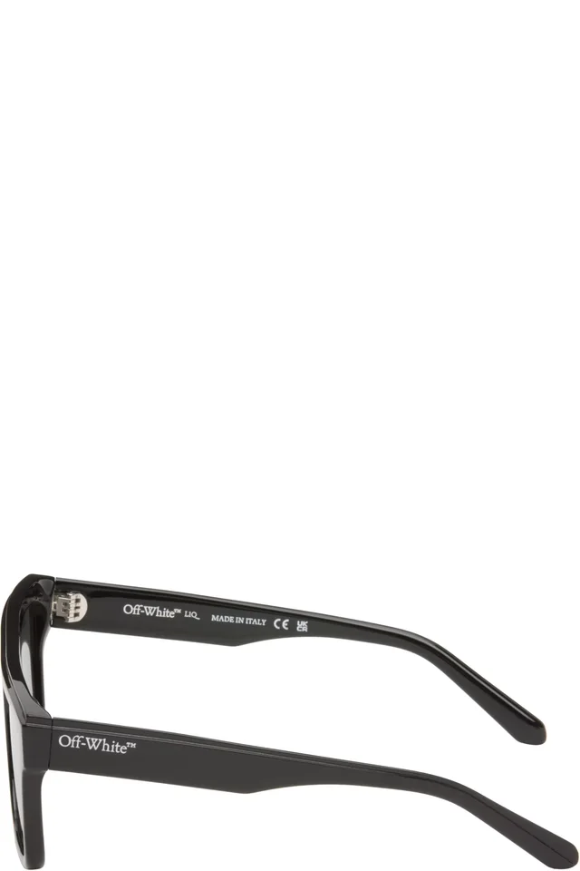 Off-White Black Warwick Sunglasses, photo 3 of 4 from SSENSE