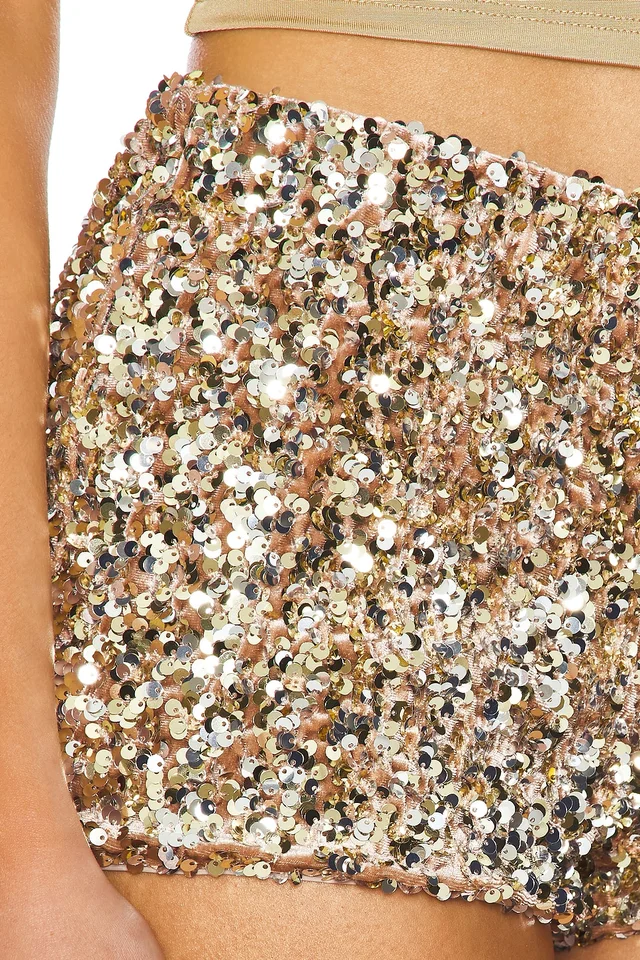 NBD Gaia Shorts in Gold, photo 6 of 6 from REVOLVE (Canada)
