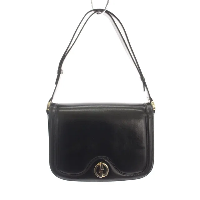 Gucci Vintage Shoulder Bag Leather Coin in Leather from The Reluxe