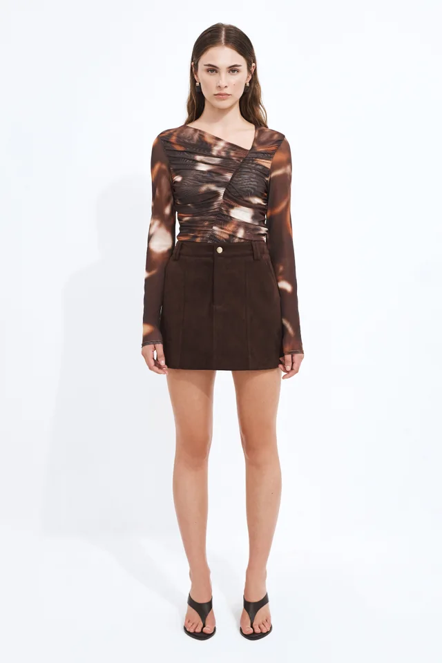Aje Studio Bailey Long Sleeve Mesh Top from Aje, photo 1 of 1