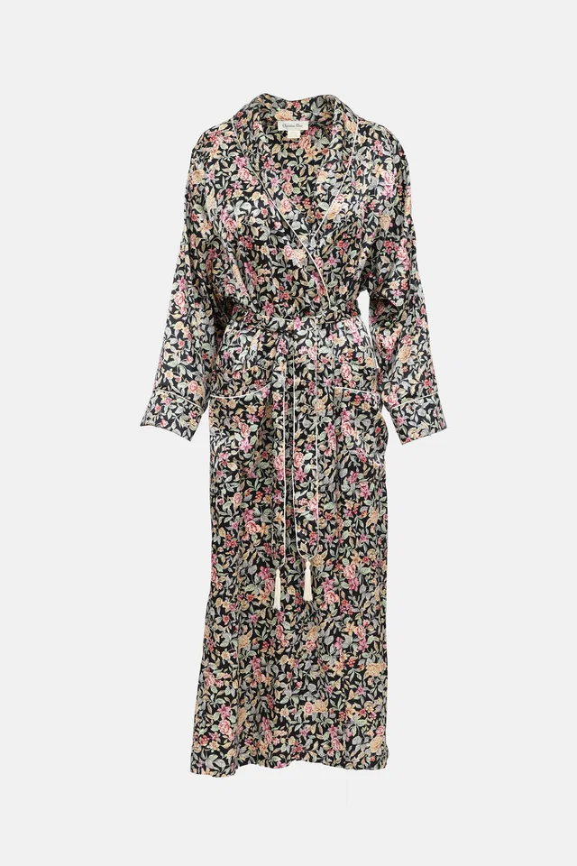 Dior 1980's Floral Robe from VSP Consignment