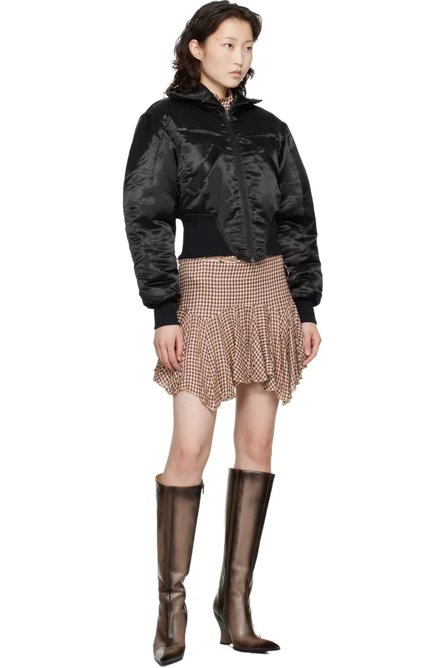 KNWLS Black M-Claw Bomber Jacket, photo 4 of 4 from SSENSE