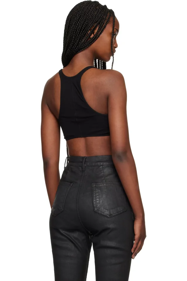 Rick Owens DRKSHDW Black Temple Unhorny Top, photo 3 of 4 from SSENSE