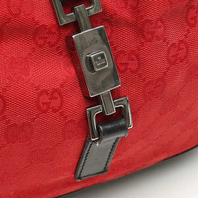 Gucci GG Jackie Shoulder Bag in Canvas from A Retro Tale, photo 6 of 13
