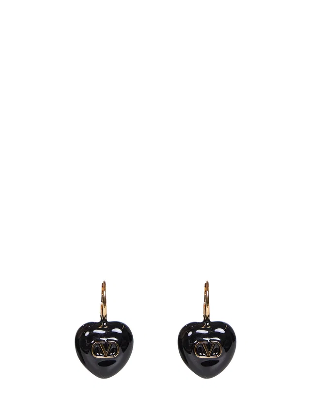 Valentino Garavani Earrings — Black Other Materials in Black from HEWI