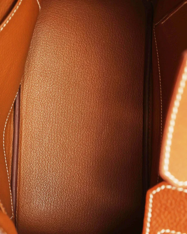 Hermès Birkin 25 Fauve Barenia Faubourg Bag in Leather from A Retro Tale, photo 11 of 13