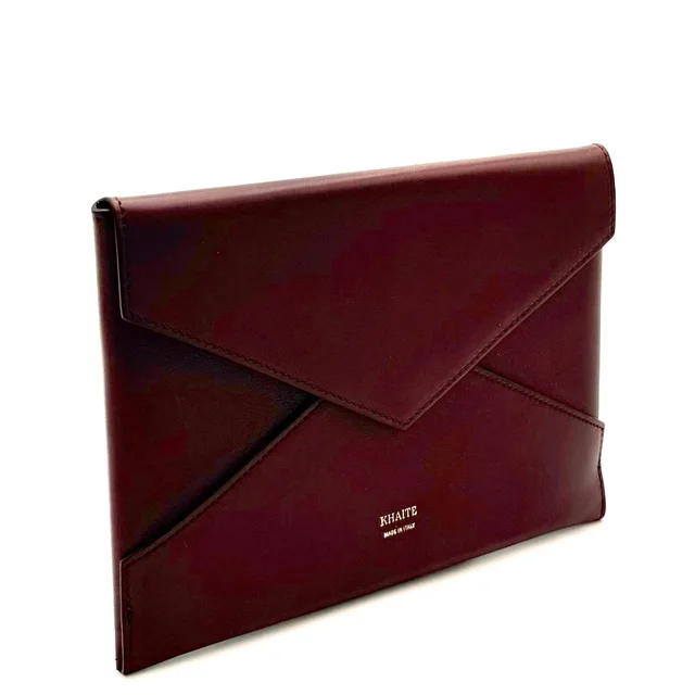 Khaite Envelope Clutch in gold Leather from Poshmark
