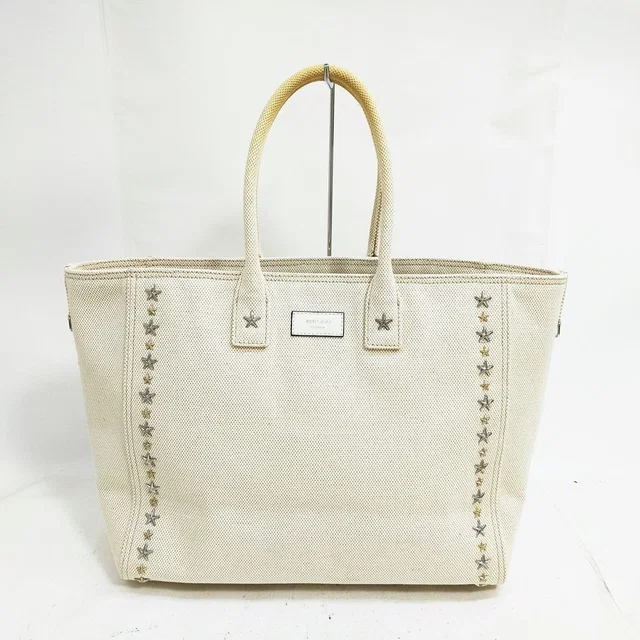 Jimmy Choo Tote Bag Beige Canvas #196756j16 in Beige Canvas from Poshmark