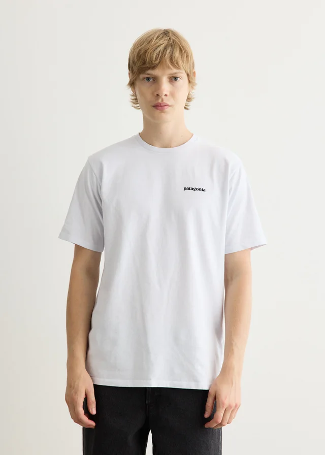Patagonia P-6 Logo Responsibili-Tee T-Shirt in White from Incu, photo 1 of 1