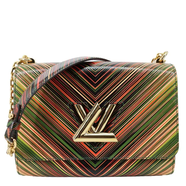 Louis Vuitton Twist MM Tropical Epi Leather Shoulder Bag Green in Green Leather from Dallas Designer Handbags