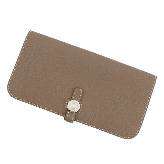 Hermès Dogon Long Etoupe Togo Leather in Taupe Togo leather from GALLERY RARE