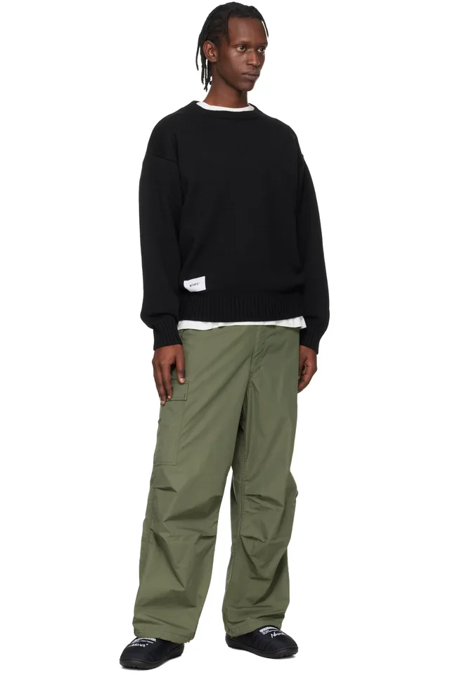 Neighborhood Black NANGA & SUBU Edition Vamp Slippers, photo 5 of 5 from SSENSE