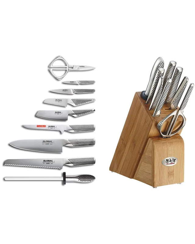 Global 10pc Takashi Knife Block Set, image 1 of 1 from Rue La La
