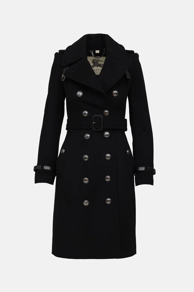 Burberry Double Breasted Coat in Cashmere from VSP Consignment