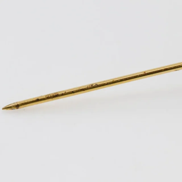 Chanel Chain Coco Mark Brooch in Black Gold-plated metal from LuxUness, photo 6 of 6