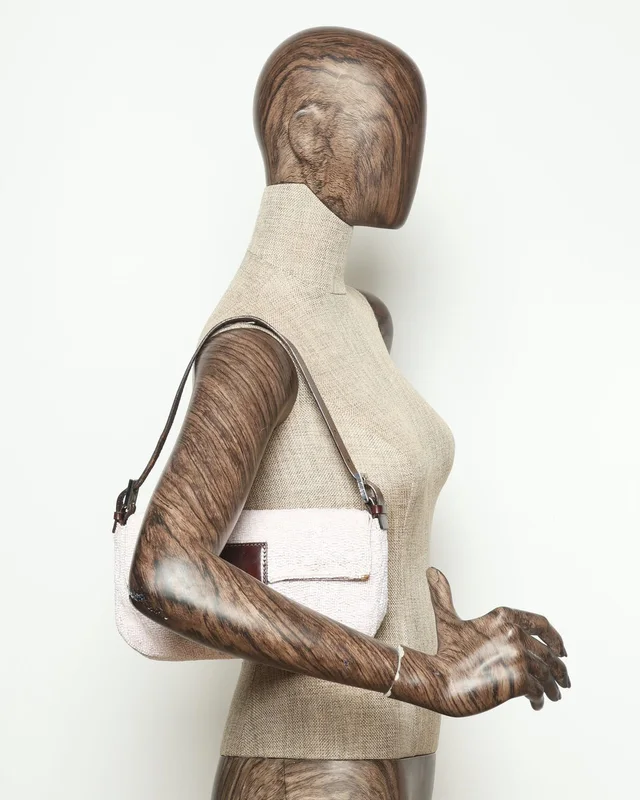 Fendi Medium Beaded Baguette Bag in Leather from A Retro Tale, photo 10 of 10