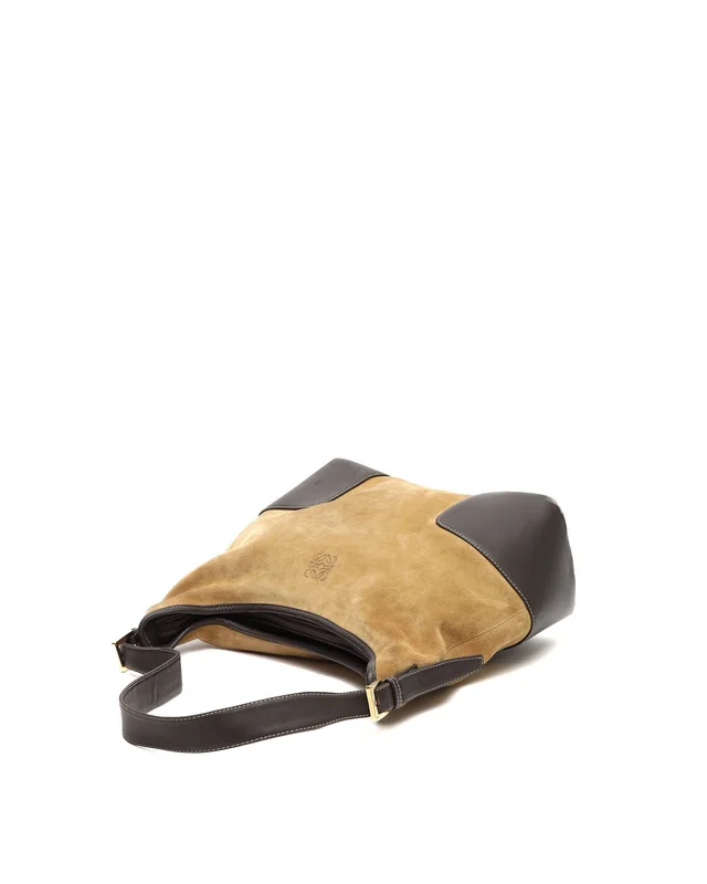 Loewe Anagram Suede Hobo Bag in Suede from A Retro Tale, photo 4 of 10