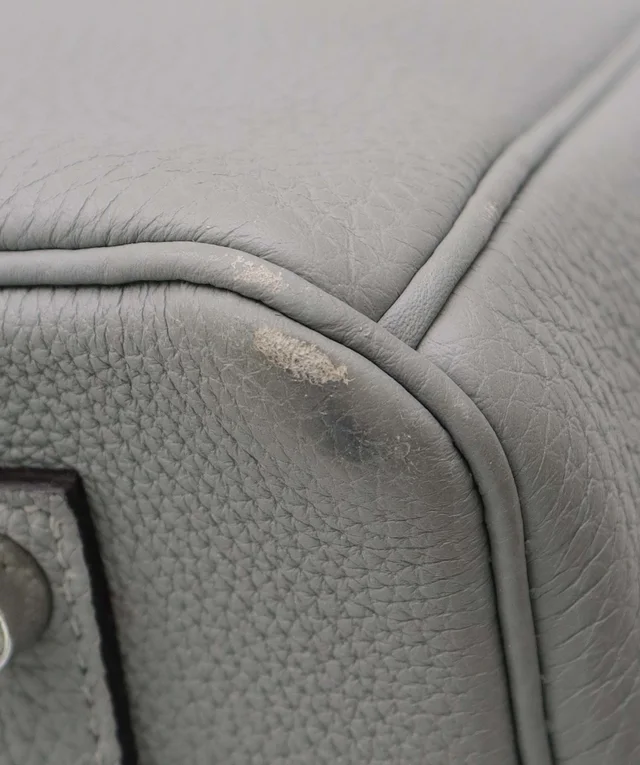 Hermès B35 Gris Mouette in Grey from Luxury Promise, photo 8 of 12