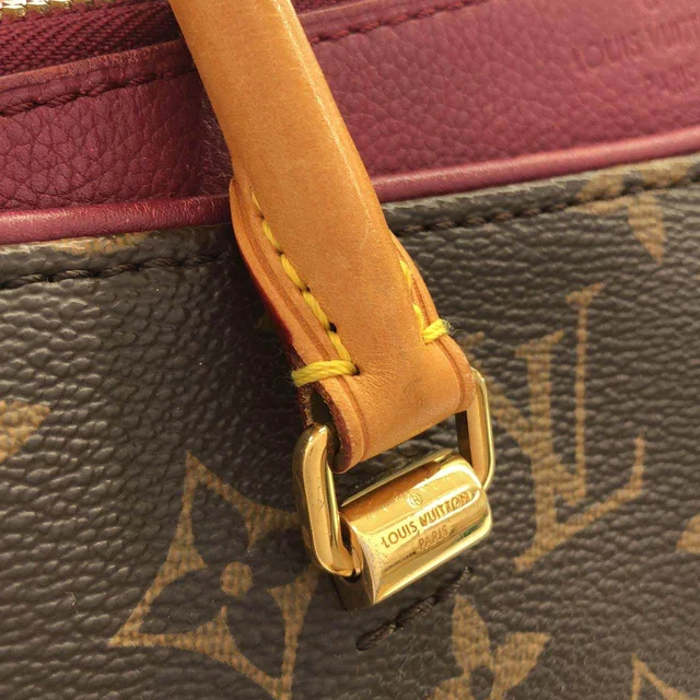 Louis Vuitton Pallas Monogram Bag in Brown Canvas from LuxUness, photo 5 of 10