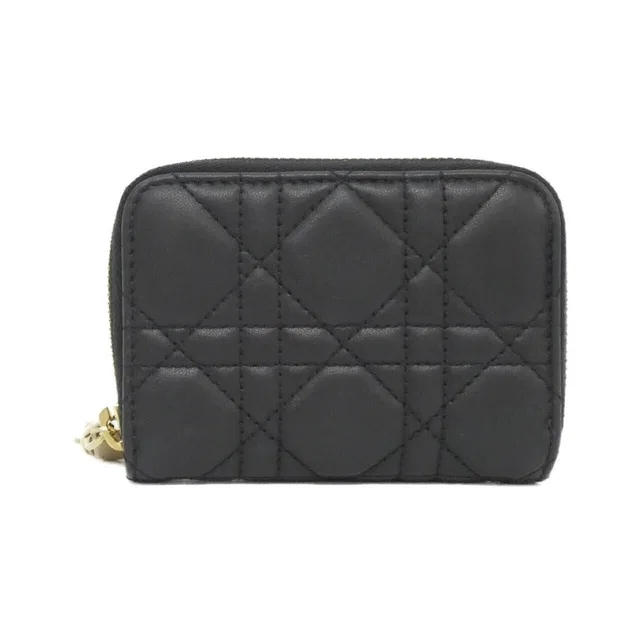 Lady Dior Voyageur Coin Case in Lambskin from The Reluxe