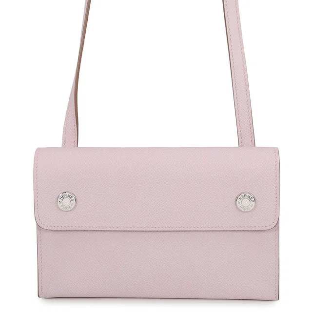 Hermès Nap To Go mauve pail Epsom in Epsom leather from GALLERY RARE