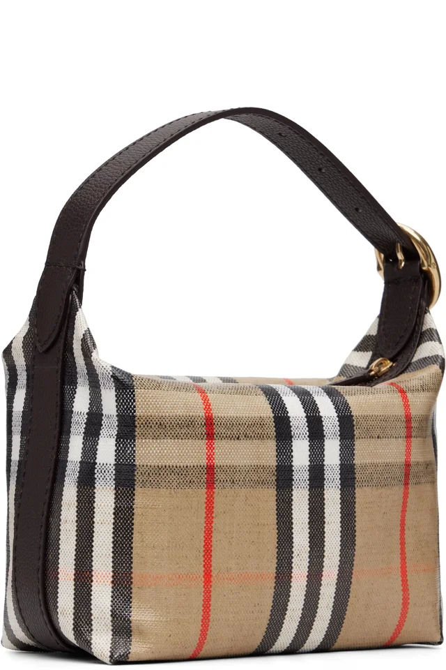 Burberry Brown Mini Highlands Duffle Bag, photo 3 of 4 from SSENSE