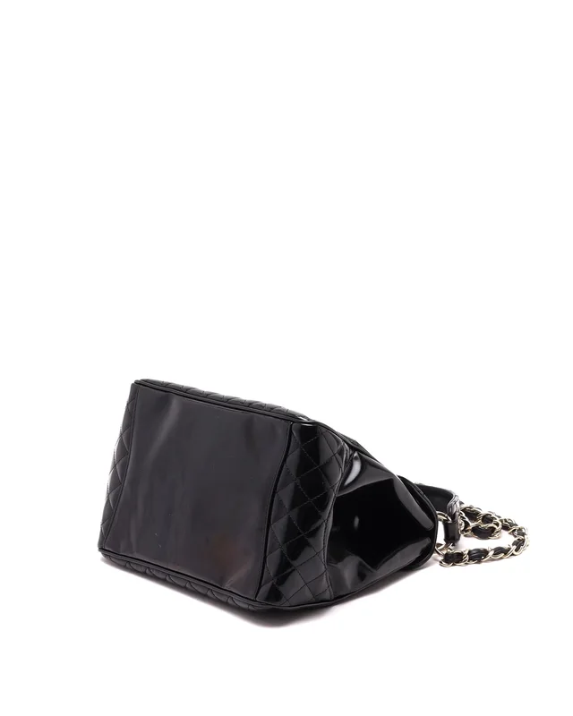 Chanel Patent Mademoiselle Kelly Bag in Patent leather from A Retro Tale, photo 5 of 8