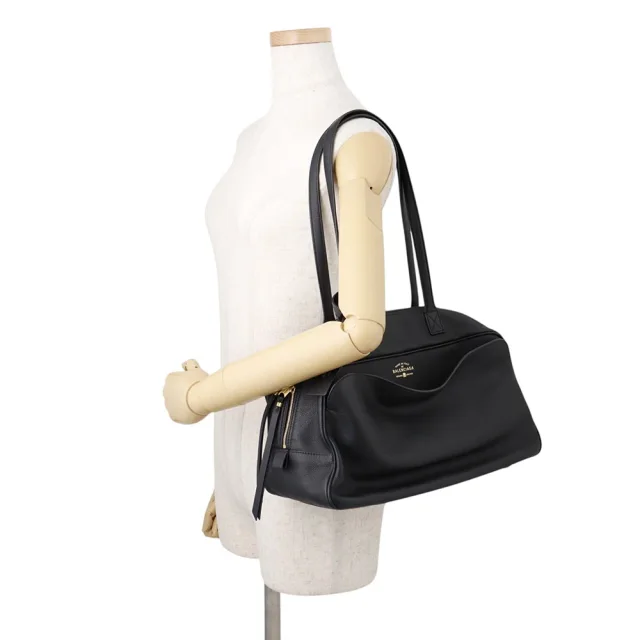 Balenciaga Bowling bag Black826425 Leather in Leather from GALLERY RARE, photo 4 of 18