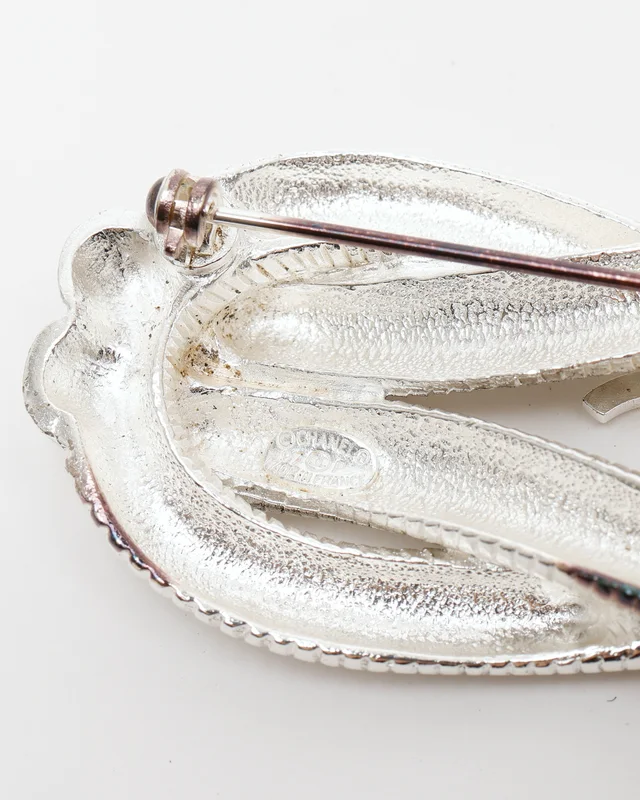 Chanel Vintage Coco Mark Brooch from A Retro Tale, photo 3 of 3