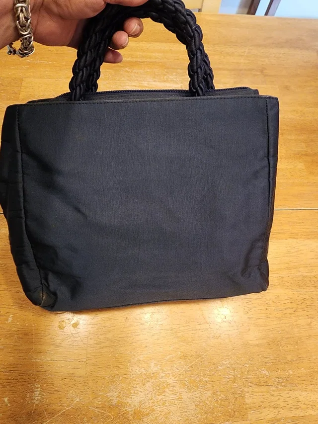 Navy Blue Anteprima Bag Made In Italy in black from Poshmark
