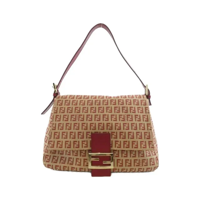 Fendi Leather Shoulder Bag 8br001lpn in Brown in brown|red Canvas from Grailed