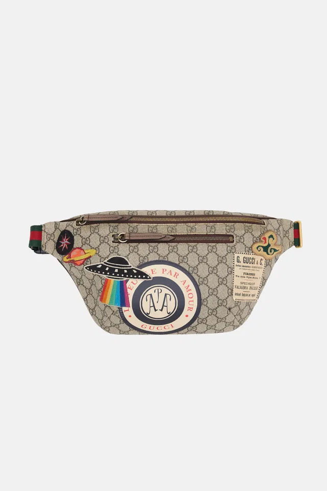 Gucci GG Supreme Courrier Belt Bag in Coated canvas from VSP Consignment