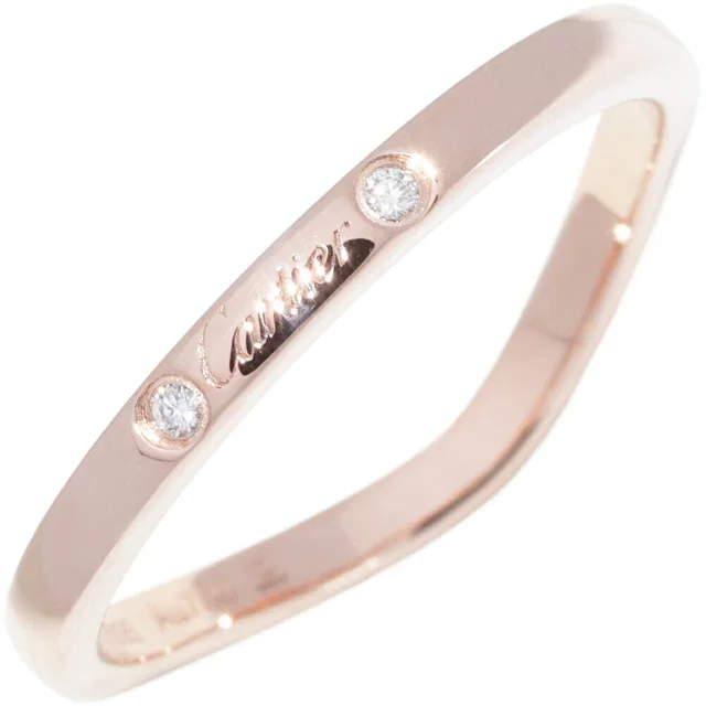 Cartier Ballerine Au750 Diamond Ring Size 53 from LuxUness
