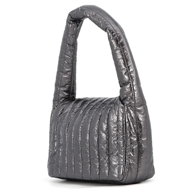 Balenciaga Monaco BB Logo One Shoulder Bag MetalicGray787896 Leather Size Small in Leather from GALLERY RARE, photo 2 of 3