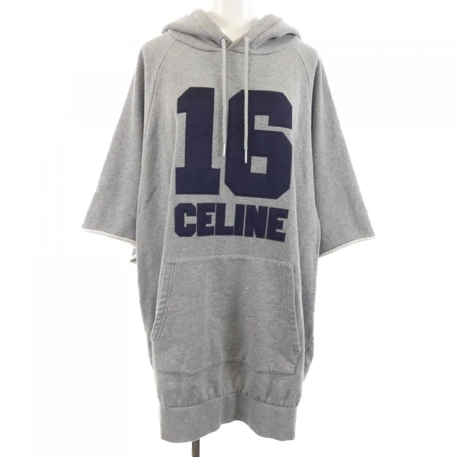 Celine Hoodie Gray in Grey from The Reluxe