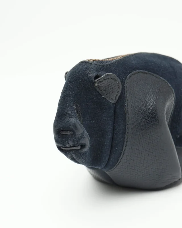Loewe Panda Coin Case in Suede from A Retro Tale, photo 6 of 8