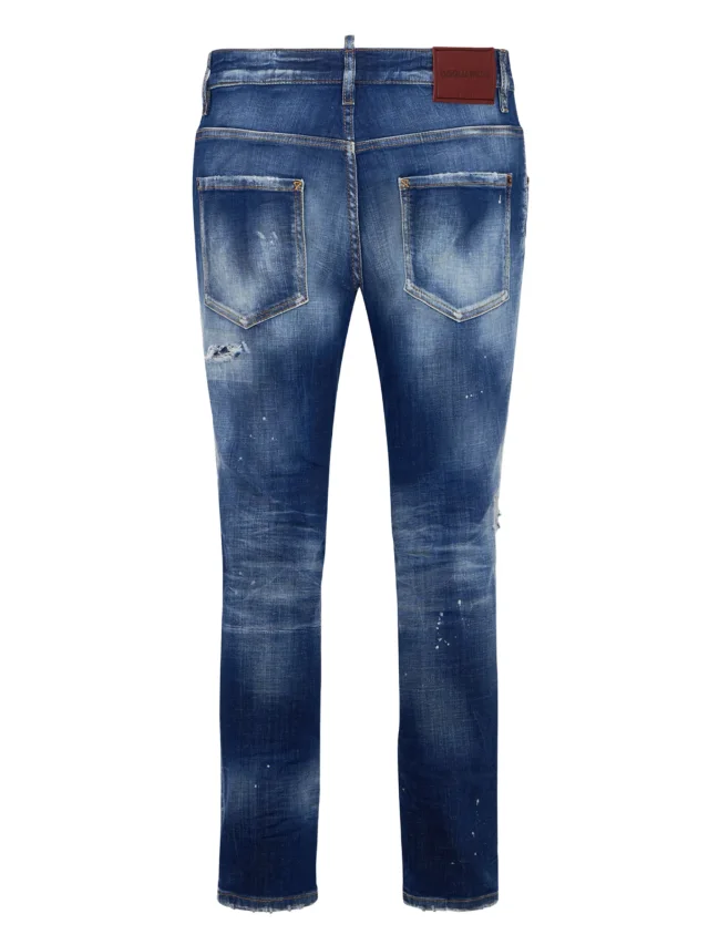 DSQUARED2 medium wash Skater jeans, photo 2 of 2 from FARFETCH